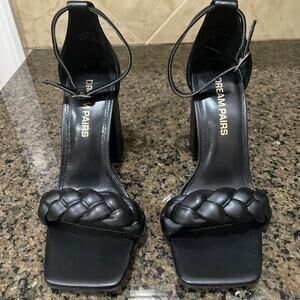 Nearly New Black Heels Size 6 with 4” Heels
